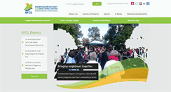 Desktop Screenshot of efcl.org